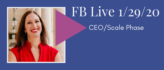 VIDEO: Scale/CEO Phase (FB Live 113)
