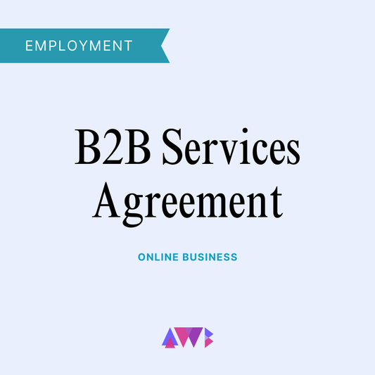 B2B Services Agreement