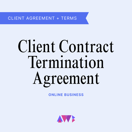 Client Contract Termination Agreement