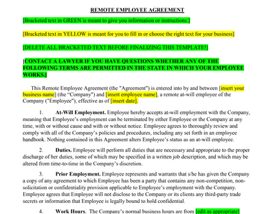 affiliate or referral program agreement screenshot
