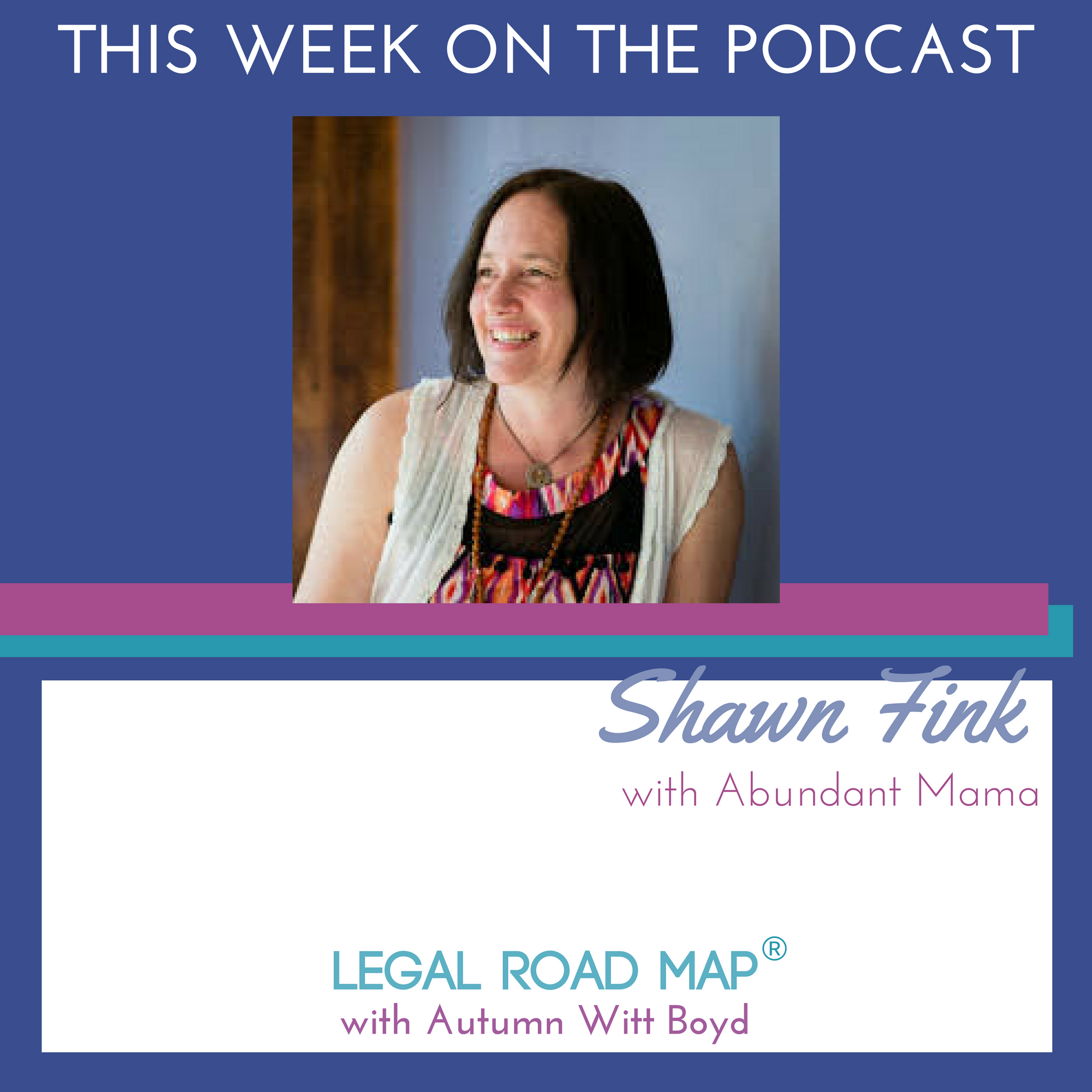 Abundant Mama Shawn Fink talks fear and creativity (Legal Road Map® Podcast S2E22)