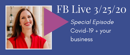 VIDEO: SBA Loans and New Laws during COVID-19 (FB Live 121)