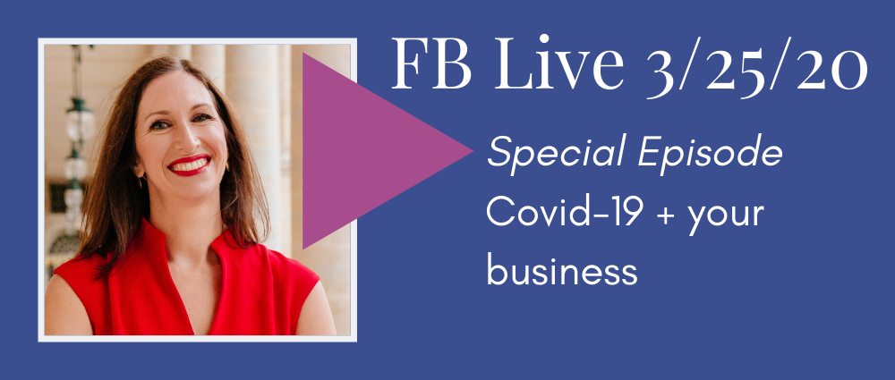 VIDEO: SBA Loans and New Laws during COVID-19 (FB Live 121)