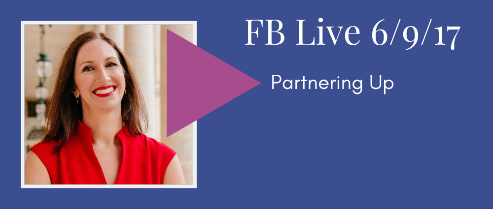 Partnering Up (Facebook Live 39)