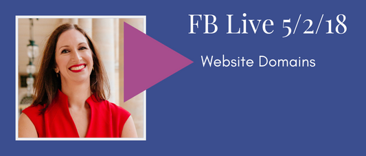 Website Domains (Facebook Live 50)