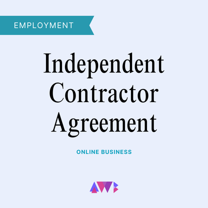 Independent Contractor Agreement Template