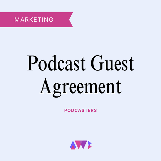 Podcast Guest Agreement Template