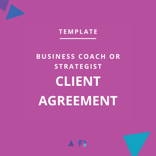 Business Coach or Strategist Client Agreement Template